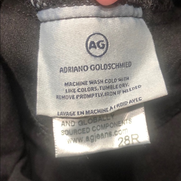 AG Secret Belly Fit Black Maternity Jeans - Picture 7 of 7